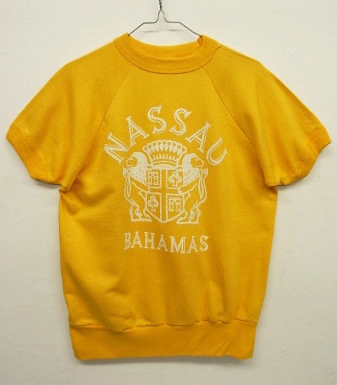 画像: NCO ORIGINALS フロッキープリント 半袖 スウェットシャツ スペイン製 (VINTAGE) 「Sweat Shirt」 入荷しました。