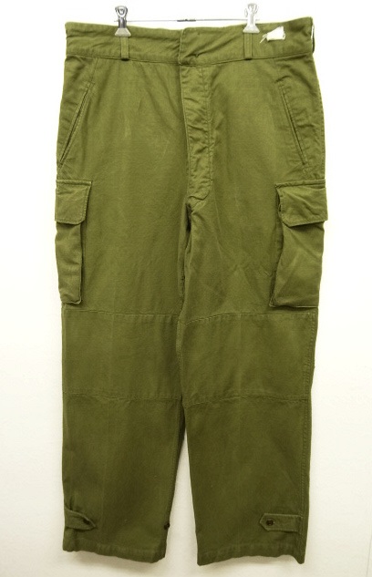 画像: 50'S フランス軍 M47 フィールドパンツ 前期型 オリーブ (VINTAGE) 「Bottoms」 入荷しました。