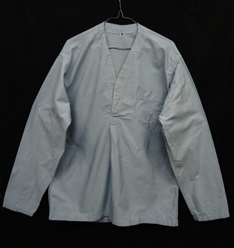 画像: 70'S スウェーデン軍 Vネック コットン スリーピングシャツ 7 (DEADSTOCK) 「L/S Shirt」 入荷しました。