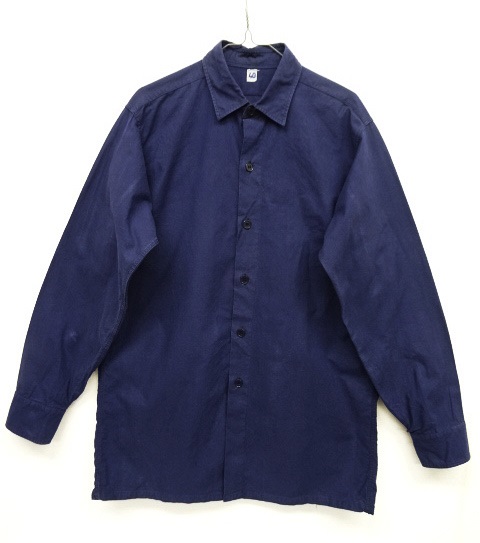 画像: スウェーデン軍 ロング ミリタリーシャツ NAVY (VINTAGE) 「L/S Shirt」 入荷しました。