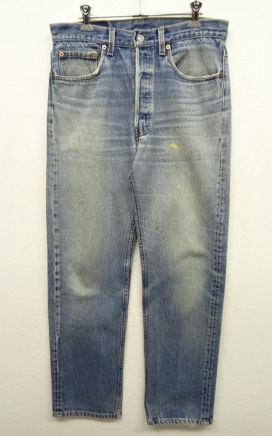 画像: 90'S LEVIS 501 デニム USA製 W33L33 (VINTAGE) 「Bottoms」 入荷しました。