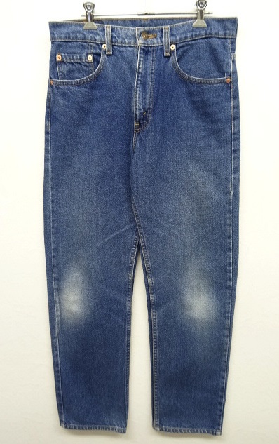 画像: 90'S LEVIS 505 デニム USA製 W32L34 (VINTAGE) 「Bottoms」 入荷しました。