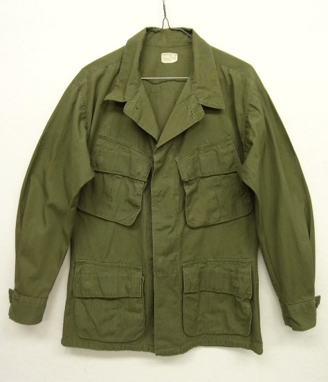 画像: 70'S アメリカ軍 US ARMY "JUNGLE FATIGUE 4th" リップストップ ファティーグジャケット M-SHORT (VINTAGE) 「Jacket」 入荷しました。