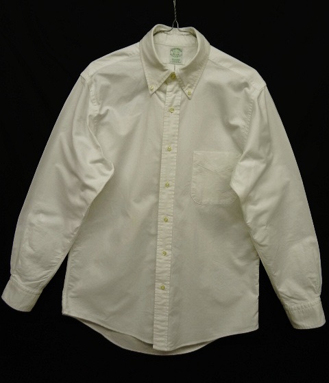 画像: 90'S BROOKS BROTHERS オックスフォード BDシャツ ホワイト USA製 (VINTAGE) 「L/S Shirt」 入荷しました。