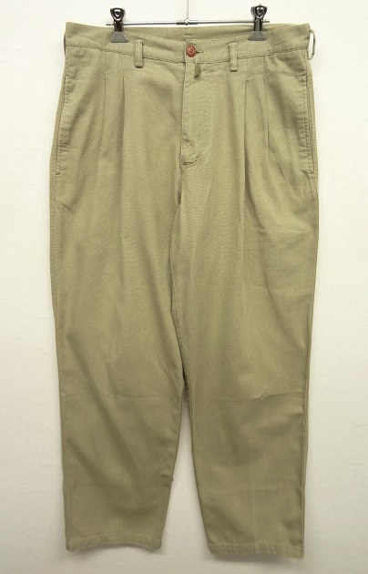 画像: 90'S PATAGONIA ヤシの木タグ ツープリーツ チノパンツ BEIGE (VINTAGE) 「Bottoms」 入荷しました。