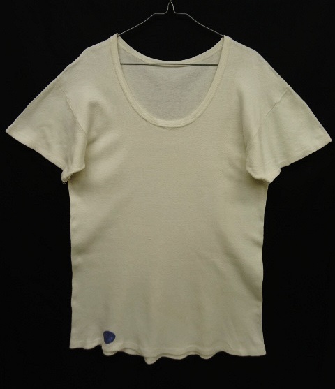 画像: 60'S デンマーク軍 Uネック コットン アンダーウェア 半袖 Tシャツ (DEADSTOCK) 「T-Shirt」 入荷しました。