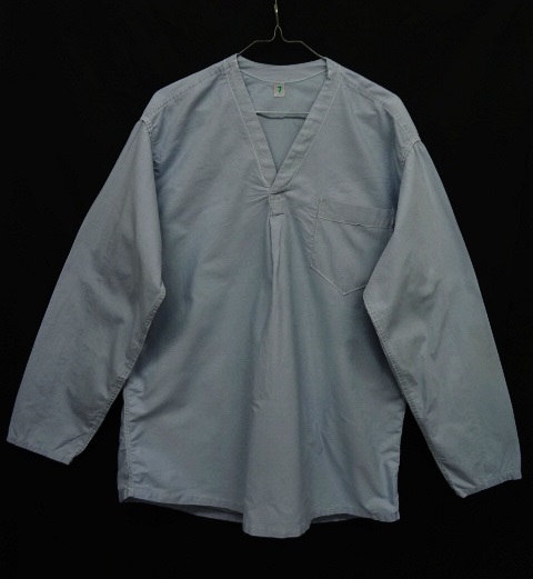 画像: 70'S スウェーデン軍 Vネック コットン スリーピングシャツ 7 (DEADSTOCK) 「L/S Shirt」 入荷しました。