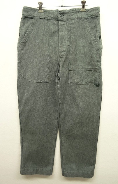 画像: 50'S スイス軍 グリーンデニム ワークパンツ (VINTAGE) 「Bottoms」 入荷しました。