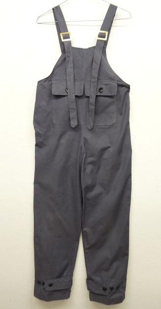 画像: 70'S ハンガリー軍 ワーク オーバーオール ブルーグレー (DEADSTOCK) 「Bottoms」 入荷しました。