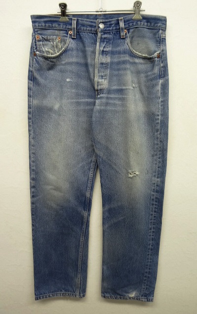 画像: 90'S LEVIS 501 デニム USA製 W35L33 (VINTAGE) 「Bottoms」 入荷しました。