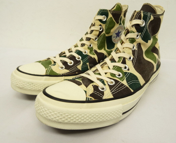 画像: CONVERSE ADDICT チャックテイラー キャンバス ハイカット CAMO (USED) 「Shoes」 入荷しました。