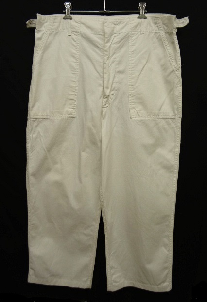 画像: 70'S アメリカ軍 US ARMY "FOODHANDLER TROUSERS" ミルクパンツ (VINTAGE) 「Bottoms」 入荷しました。