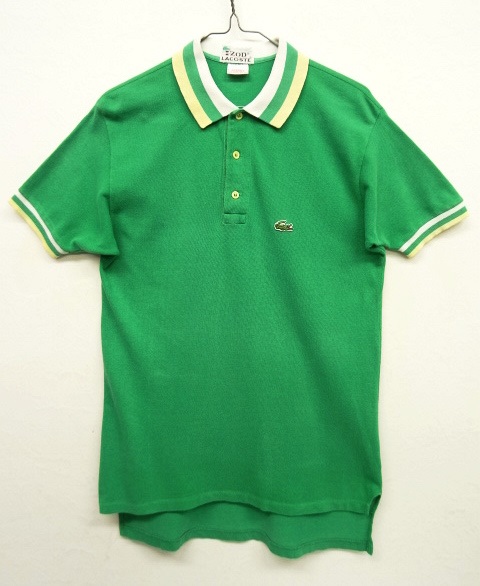 画像: 70'S IZOD LACOSTE ポロシャツ グリーン (VINTAGE) 「S/S Polo」 入荷しました。