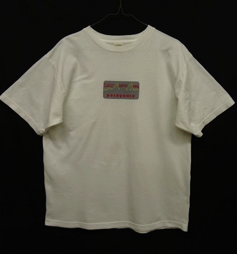 画像: 90'S PATAGONIA ボックスロゴ BENEFICIAL T'S 半袖Tシャツ USA製 (VINTAGE) 「T-Shirt」 入荷しました。