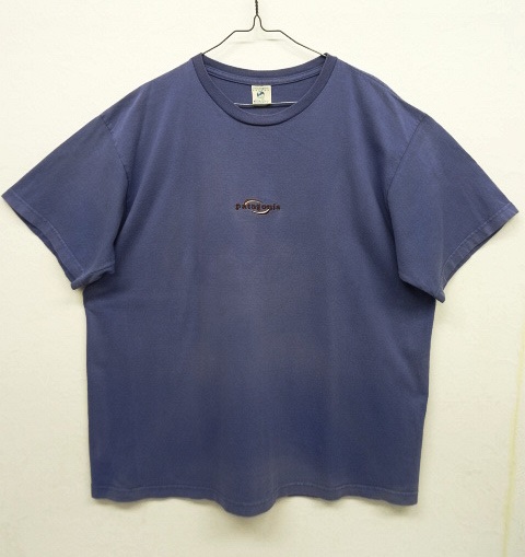 画像: 90'S PATAGONIA ロゴ刺繍 BENEFICIAL T'S 半袖Tシャツ USA製 (VINTAGE) 「T-Shirt」 入荷しました。