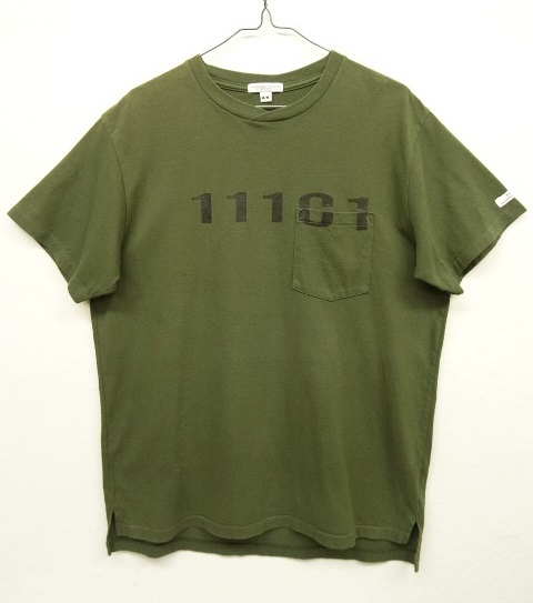 画像: Engineered Garments ポケット付き クロスネック 半袖Tシャツ カナダ製 (USED) 「T-Shirt」 入荷しました。