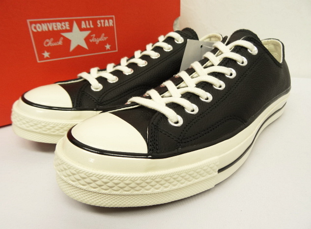 画像: CONVERSE "CHUCK TAYLOR" CT70 オールレザー BLACK (NEW) 「Shoes」 入荷しました。