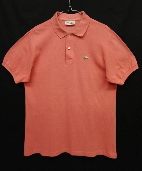 画像: 80'S CHEMISE LACOSTE ポロシャツ ピンク フランス製 (VINTAGE) 「S/S Polo」 入荷しました。