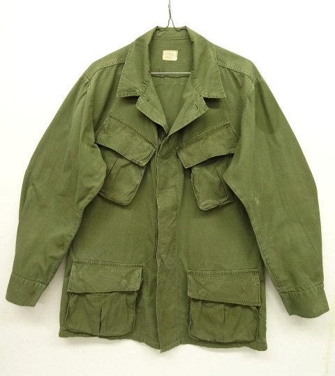 画像: 60'S アメリカ軍 US ARMY "JUNGLE FATIGUE 4th" リップストップ ファティーグジャケット S-R (VINTAGE) 「Jacket」 入荷しました。