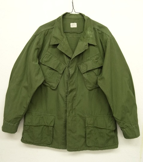 画像: 60'S アメリカ軍 US ARMY "JUNGLE FATIGUE 4th" リップストップ ファティーグジャケット M-R (VINTAGE) 「Jacket」 入荷しました。