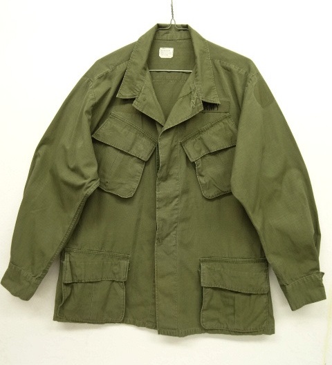 画像: 60'S アメリカ軍 US ARMY "JUNGLE FATIGUE 4th" リップストップ ファティーグジャケット M-R (VINTAGE) 「Jacket」 入荷しました。
