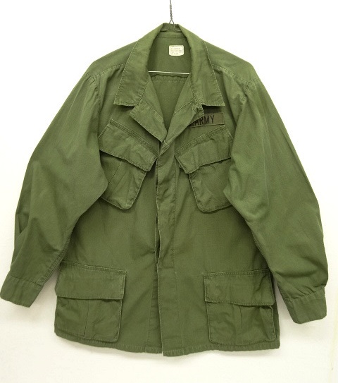 画像: 60'S アメリカ軍 US ARMY "JUNGLE FATIGUE 4th" リップストップ ファティーグジャケット M-R (VINTAGE) 「Jacket」 入荷しました。
