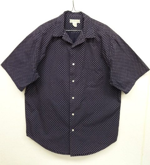画像: 90'S BANANA REPUBLIC 旧タグ 半袖 オープンカラーシャツ ドット柄 (VINTAGE) 「S/S Shirt」 入荷しました。