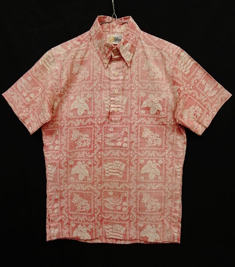 画像: 70'S REYN SPOONER ヌードタグ アロハシャツ ラハイナセーラー柄 (VINTAGE) 「S/S Shirt」 入荷しました。