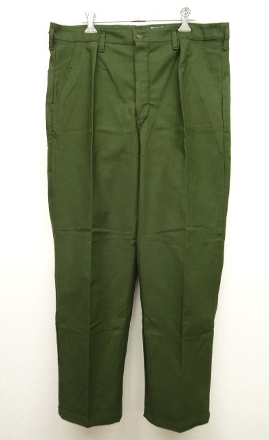 画像: 70'S スウェーデン軍 コットン ユーティリティパンツ C46 (DEADSTOCK) 「Bottoms」 入荷しました。