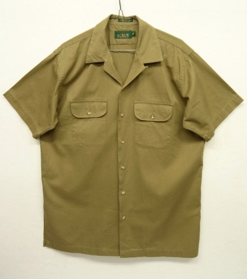 画像: 90'S J.CREW 旧タグ オープンカラー 半袖シャツ (VINTAGE) 「S/S Shirt」 入荷しました。