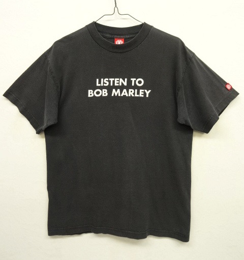 画像: 90'S ELEMENT "LISTEN TO BOB MARLEY" オリジナル Tシャツ USA製 (VINTAGE) 「T-Shirt」 入荷しました。