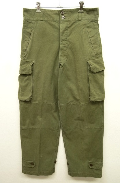 画像: 50'S フランス軍 M47 フィールドパンツ 前期型 OLIVE (VINTAGE) 「Bottoms」 入荷しました。