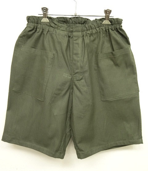 画像: ロシア軍 HBT ウエストゴム入り スリーピングショーツ OLIVE (DEADSTOCK) 「Shorts」 入荷しました。