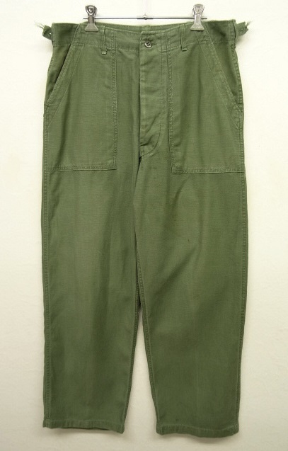 画像: 60'S アメリカ軍 US ARMY アジャスター付き ベイカーパンツ W34L31 (VINTAGE) 「Bottoms」 入荷しました。