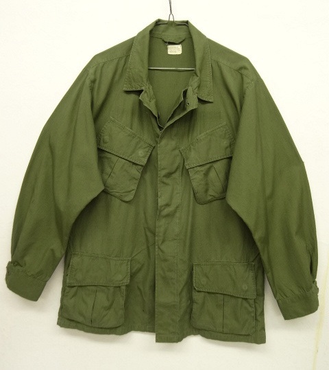 画像: 60'S アメリカ軍 US ARMY "JUNGLE FATIGUE 2nd" ノンリップ ガスフラップ付き ポプリンジャケット (VINTAGE) 「Jacket」 入荷しました。