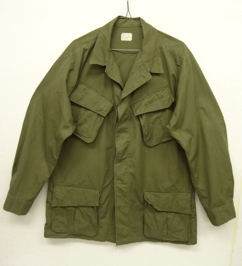 画像: 70'S アメリカ軍 US ARMY "JUNGLE FATIGUE 4th" リップストップ ファティーグジャケット M-R (VINTAGE) 「Jacket」 入荷しました。