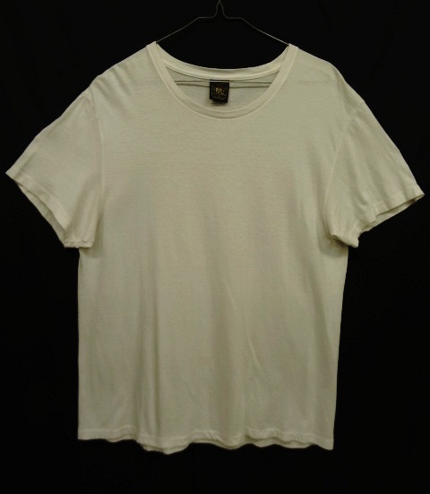 画像: 00'S RRL 黒タグ シングルステッチ チューブT WHITE (VINTAGE) 「T-Shirt」 入荷しました。