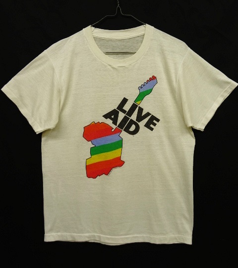 画像: 80'S LIVE AID シングルステッチ Tシャツ オリジナル (VINTAGE) 「T-Shirt」 入荷しました。
