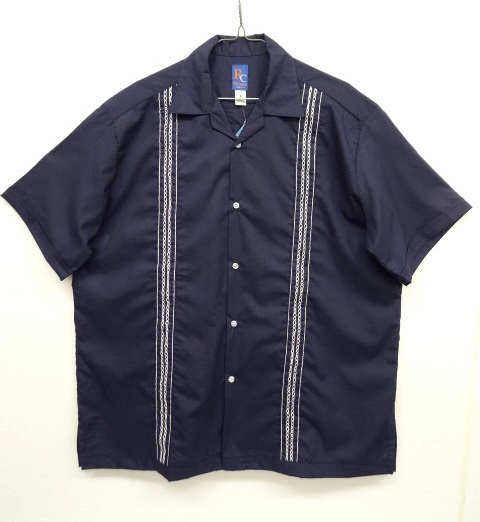 画像: RENATO COLLEZIONE 半袖 キューバシャツ ネイビー USA製 (NEW) 「S/S Shirt」 入荷しました。