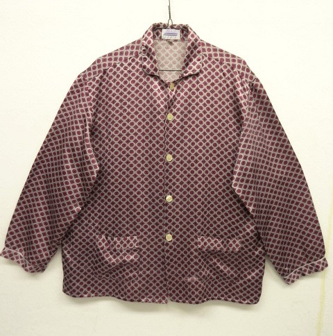 画像: 80'S ユーロヴィンテージ サテン パイピング パジャマシャツ フランス製 (VINTAGE) 「L/S Shirt」 入荷しました。