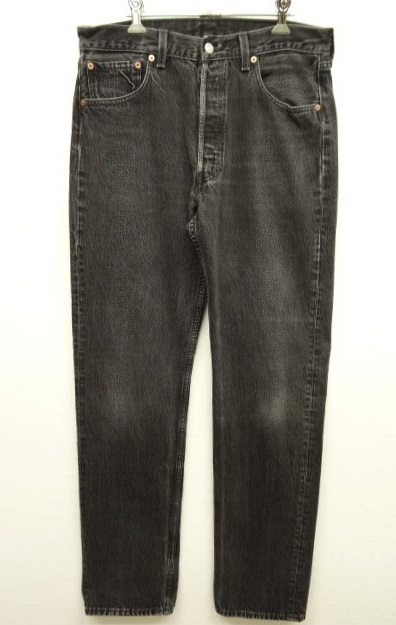 画像: 90'S LEVIS 501 デニム BLACK USA製 W34L34 (VINTAGE) 「Bottoms」 入荷しました。