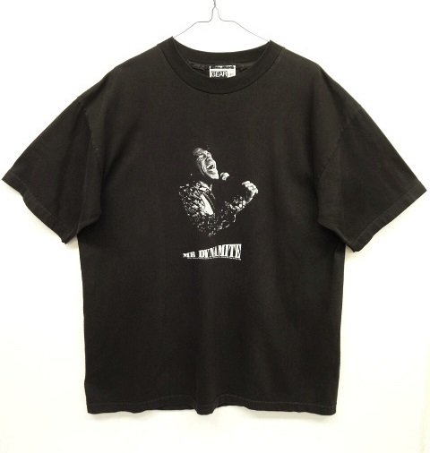 画像: 90'S JAMES BROWN "GEAR INC" Tシャツ BLACK USA製 (VINTAGE) 「T-Shirt」 入荷しました。