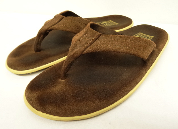 画像: ISLAND SLIPPER レザー トングサンダル BROWN ハワイ製 (USED) 「Shoes」 入荷しました。