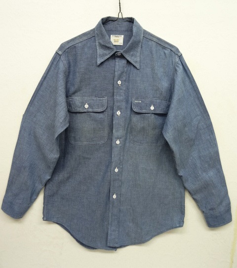 画像: 70'S BIG MAC コットン100% シャンブレーシャツ (DEADSTOCK) 「L/S Shirt」 入荷しました。