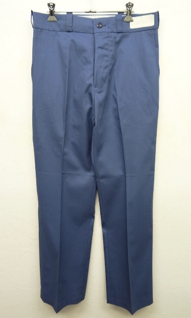 画像: 70'S UNKNOWN "PERMANENT PRESS" ボタンフライ トラウザーズ (DEADSTOCK) 「Bottoms」 入荷しました。
