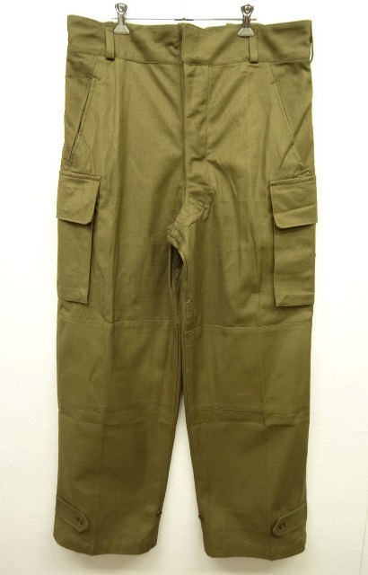 画像: 50'S フランス軍 M47 フィールドパンツ 前期型 カーキ (DEADSTOCK) 「Bottoms」 入荷しました。