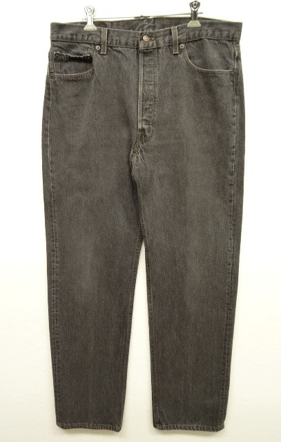 画像: 90'S LEVIS 501 デニム BLACK USA製 W36L32 (VINTAGE) 「Bottoms」 入荷しました。
