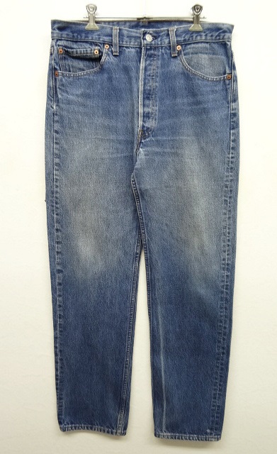画像: 90'S LEVIS 501 デニム USA製 W34L32 (VINTAGE) 「Bottoms」 入荷しました。