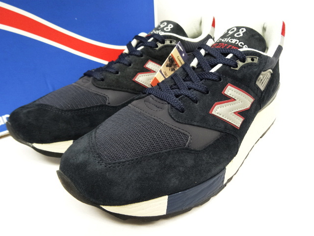 画像: NEW BALANCE x J.CREW M998JC1 ネイビー USA製 箱付き (DEADSTOCK) 「Shoes」 入荷しました。