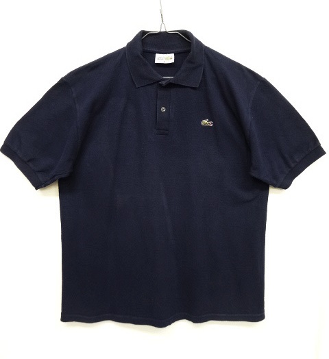 画像: 70'S CHEMISE LACOSTE ポロシャツ ネイビー フランス製 (VINTAGE) 「S/S Polo」 入荷しました。